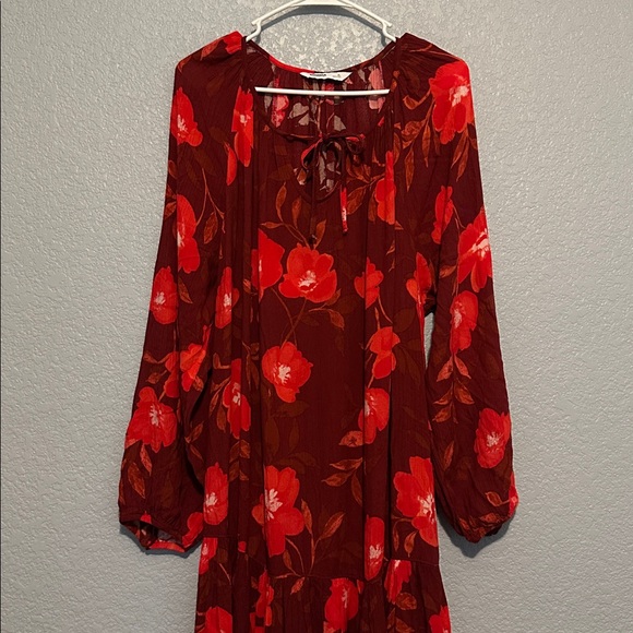 Sonoma Floral Boho Tiered Maxi Dress - Picture 2 of 7